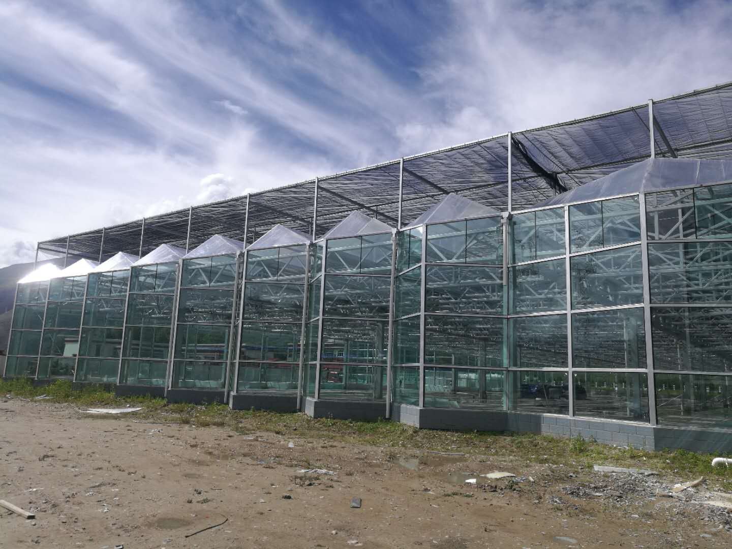 glass greenhouse glass greenhouse
