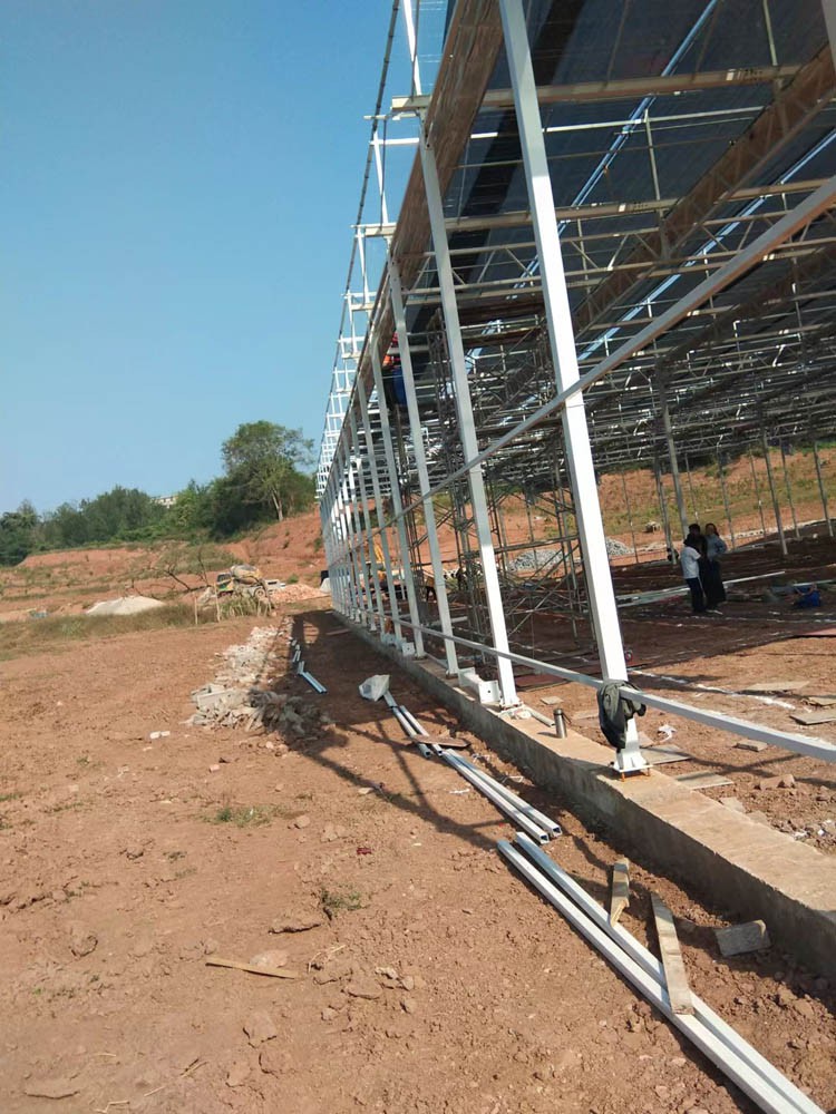 Glass Greenhouse Frame